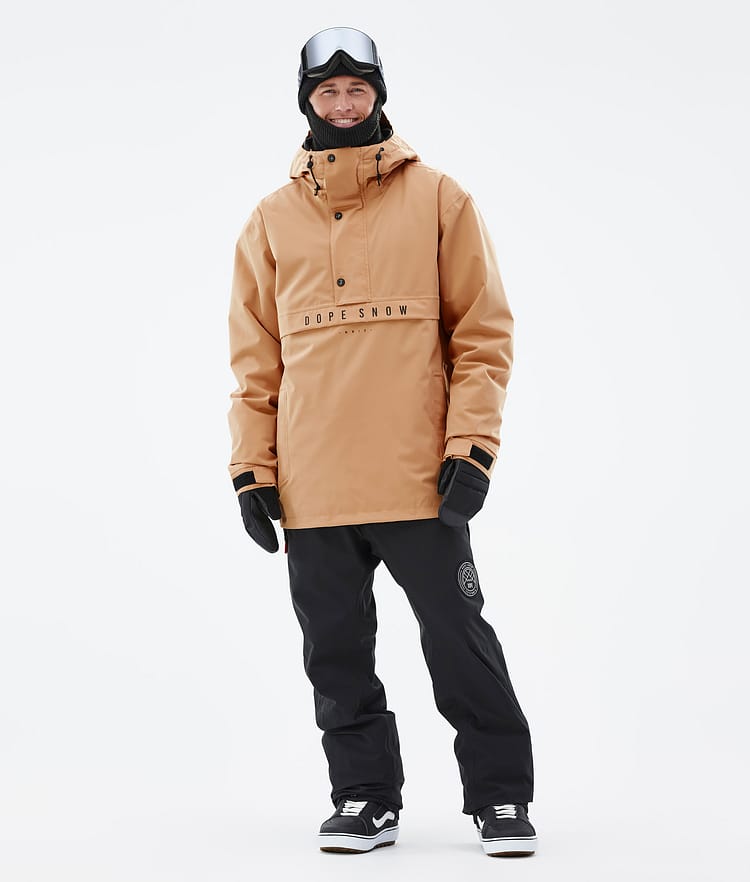 Dope Legacy Snowboardjacka Herr Khaki Yellow, Bild 3 av 9