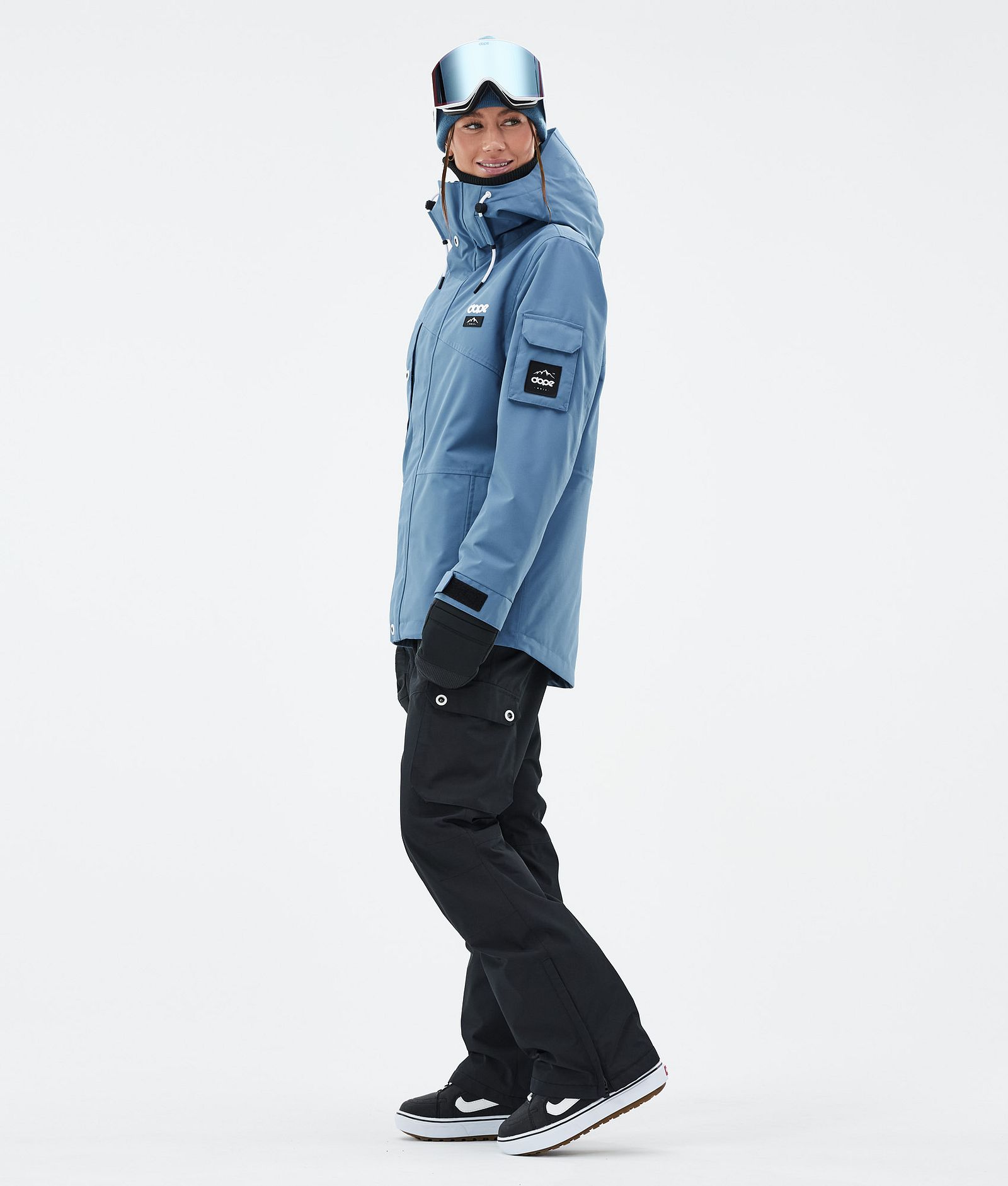 Dope Adept W Snowboardjacka Dam Blue Steel, Bild 3 av 9