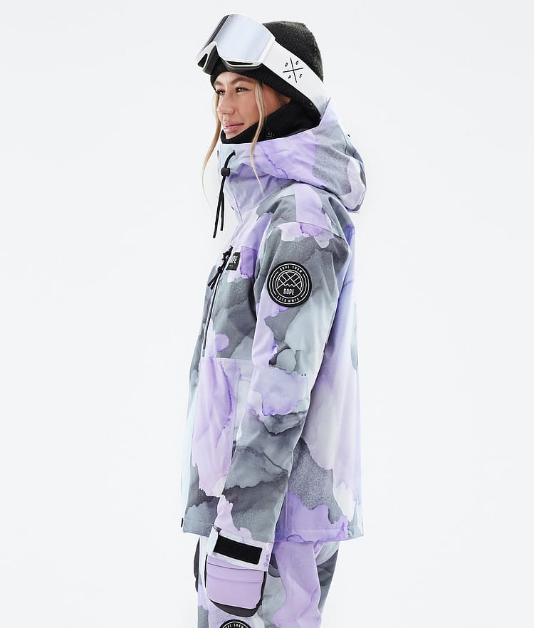 Dope Blizzard W Full Zip Snowboardjacka Dam Blot Violet, Bild 6 av 10