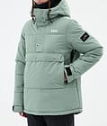 Dope Puffer W Skidjacka Dam Faded Green, Bild 7 av 8