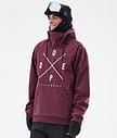 Dope Yeti Snowboardjacka Herr 2X-Up Burgundy