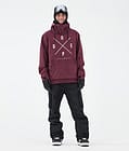 Dope Yeti Snowboardjacka Herr 2X-Up Burgundy, Bild 2 av 7