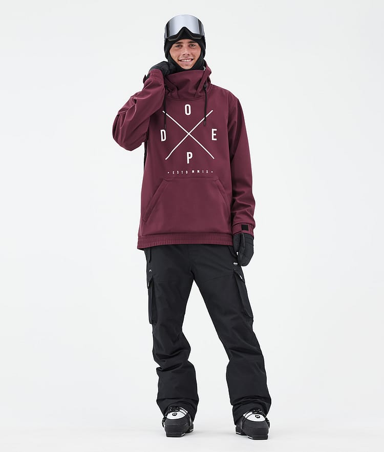 Dope Yeti Skidjacka Herr 2X-Up Burgundy, Bild 2 av 7