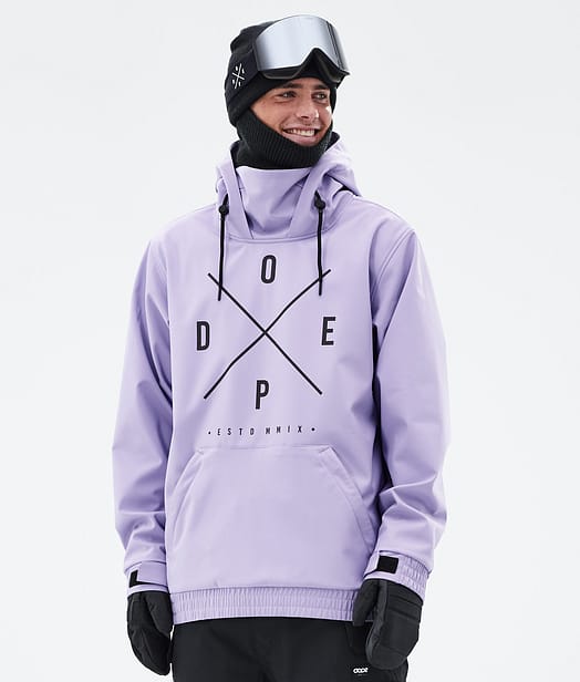 Dope Yeti Snowboardjacka Herr Faded Violet