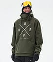 Dope Yeti Snowboardjacka Herr 2X-Up Olive Green