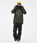 Dope Yeti Snowboardjacka Herr 2X-Up Olive Green, Bild 2 av 7