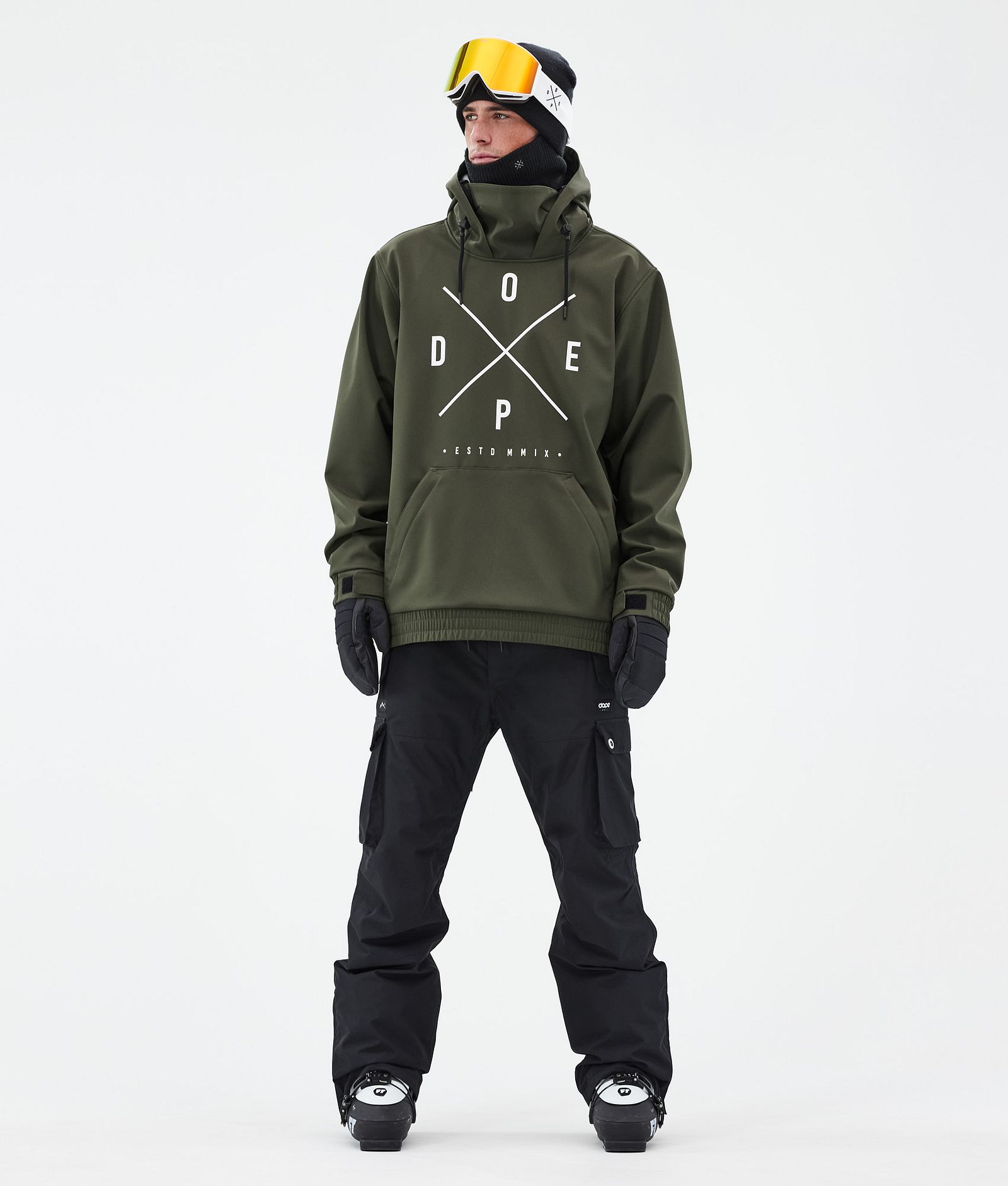 Dope Yeti Skidjacka Herr 2X-Up Olive Green, Bild 2 av 7