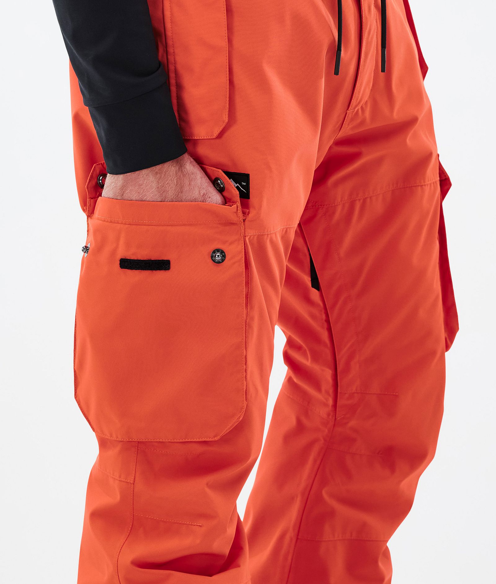 Dope Iconic Snowboardbyxa Herr Orange, Bild 6 av 7