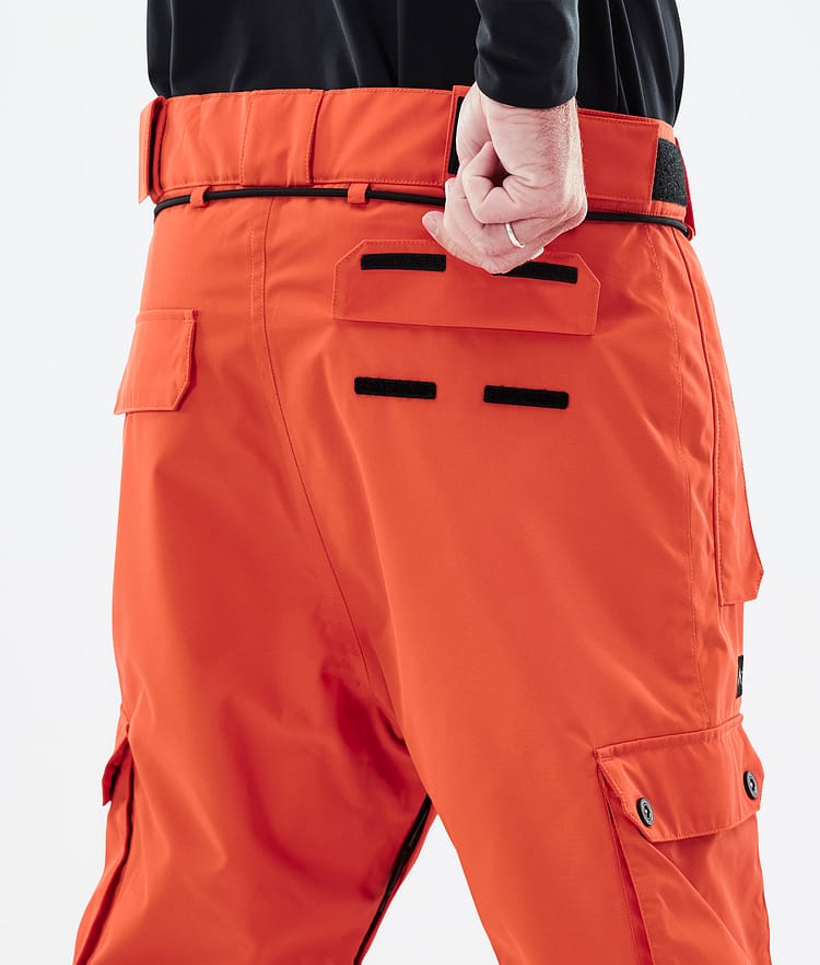 Dope Iconic Snowboardbyxa Herr Orange, Bild 7 av 7