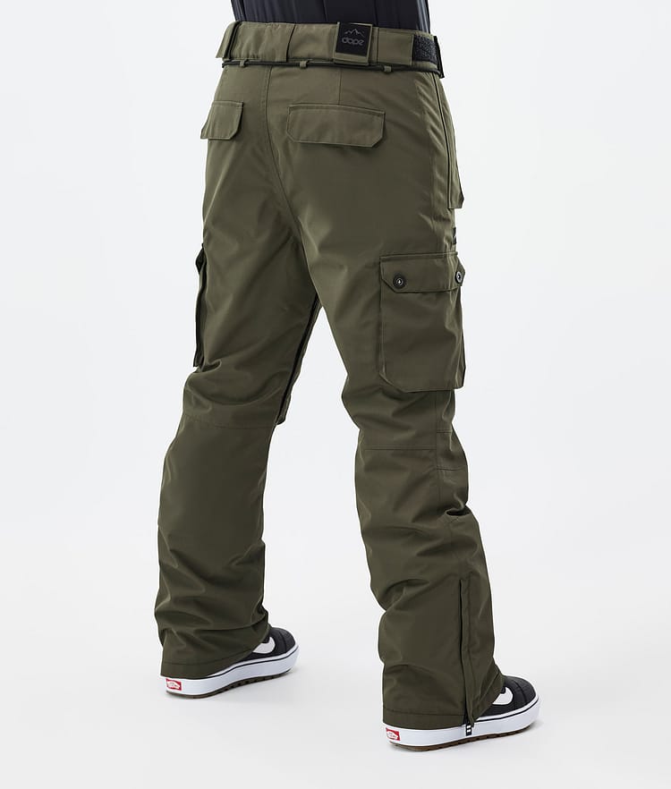 Dope Iconic W Snowboardbyxa Dam Olive Green, Bild 4 av 7