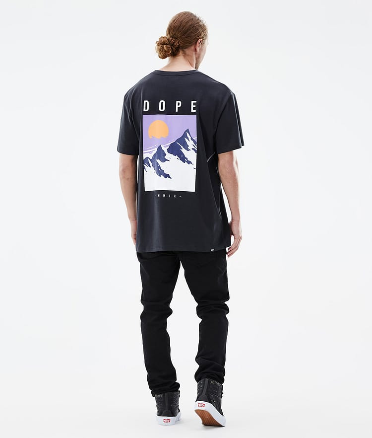 Dope Standard 2022 T-shirt Herr Peak Black, Bild 4 av 5