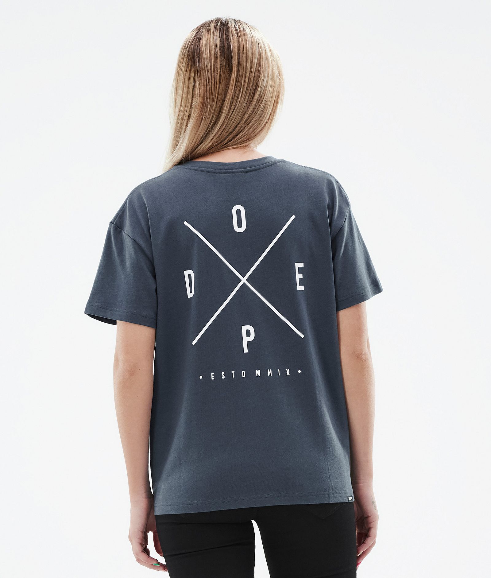 Dope Standard W 2022 T-shirt Dam 2X-Up Metal Blue, Bild 1 av 5