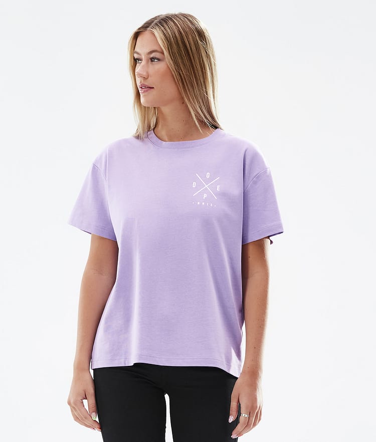 Dope Standard W 2022 T-shirt Dam 2X-Up Faded Violet, Bild 2 av 5
