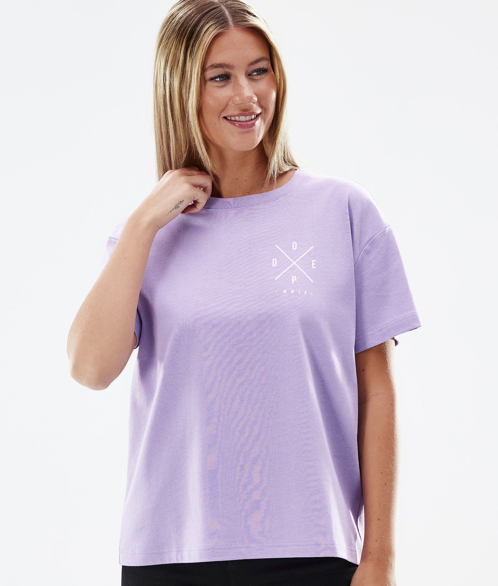 Dope Standard W 2022 T-shirt Dam 2X-Up Faded Violet, Bild 3 av 5