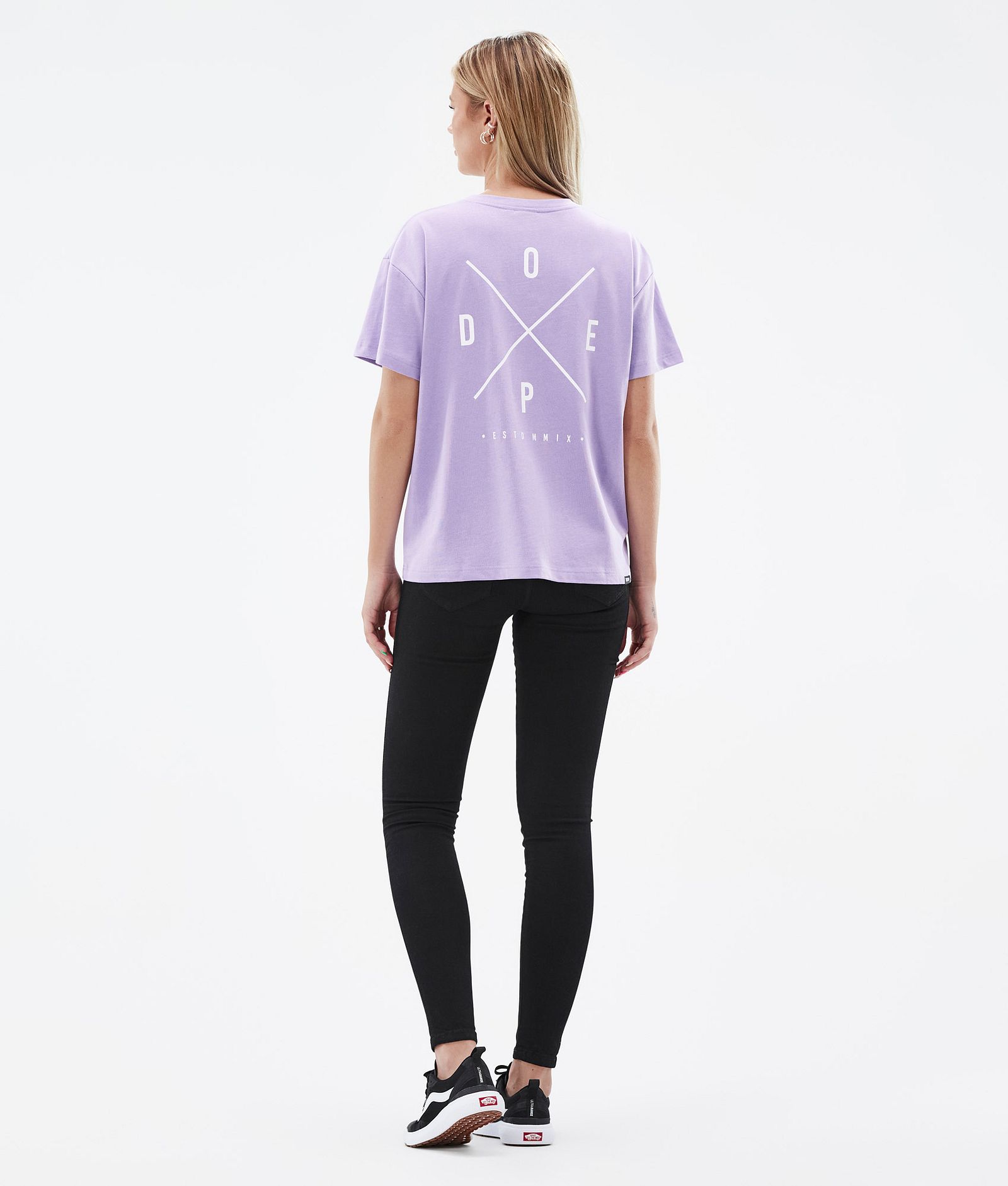 Dope Standard W 2022 T-shirt Dam 2X-Up Faded Violet, Bild 4 av 5