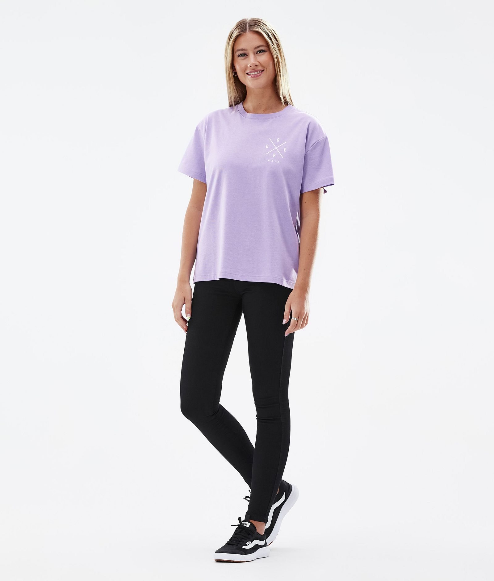 Dope Standard W 2022 T-shirt Dam 2X-Up Faded Violet, Bild 5 av 5