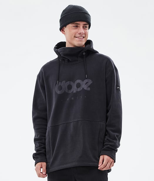 Dope Cozy II Fleecehood Herr Black