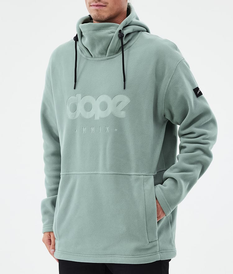 Dope Cozy II Fleecehood Herr Faded Green, Bild 7 av 7