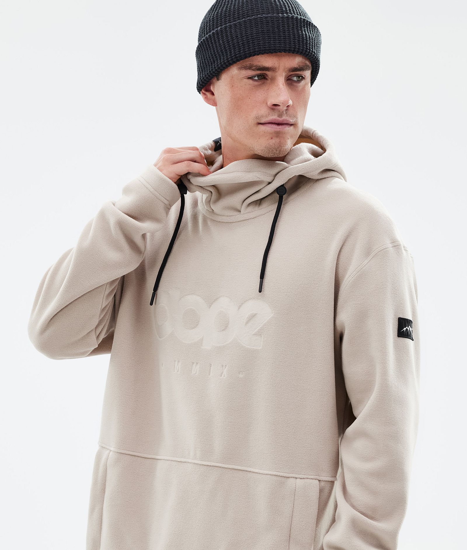 Dope Cozy II Fleecehood Herr Sand, Bild 2 av 7