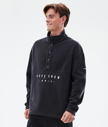 Dope Comfy Fleecetröja Man Black