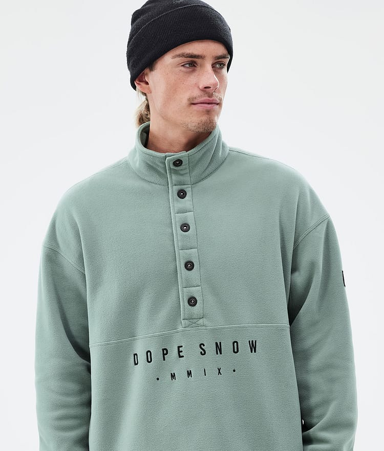 Dope Comfy Fleecetröja Herr Faded Green, Bild 2 av 6