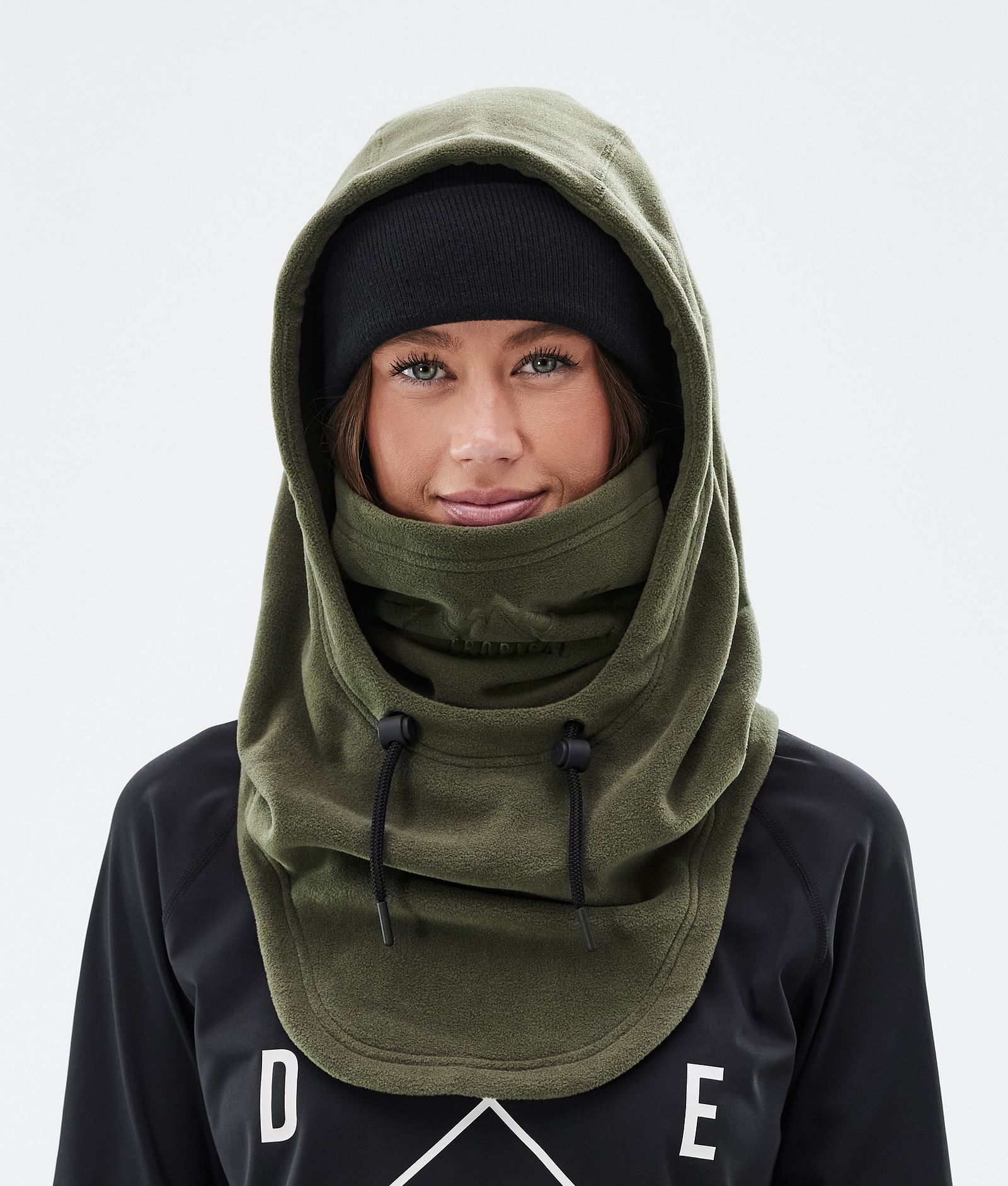 Dope Cozy Hood II Ansiktsmask Olive Green, Bild 4 av 4