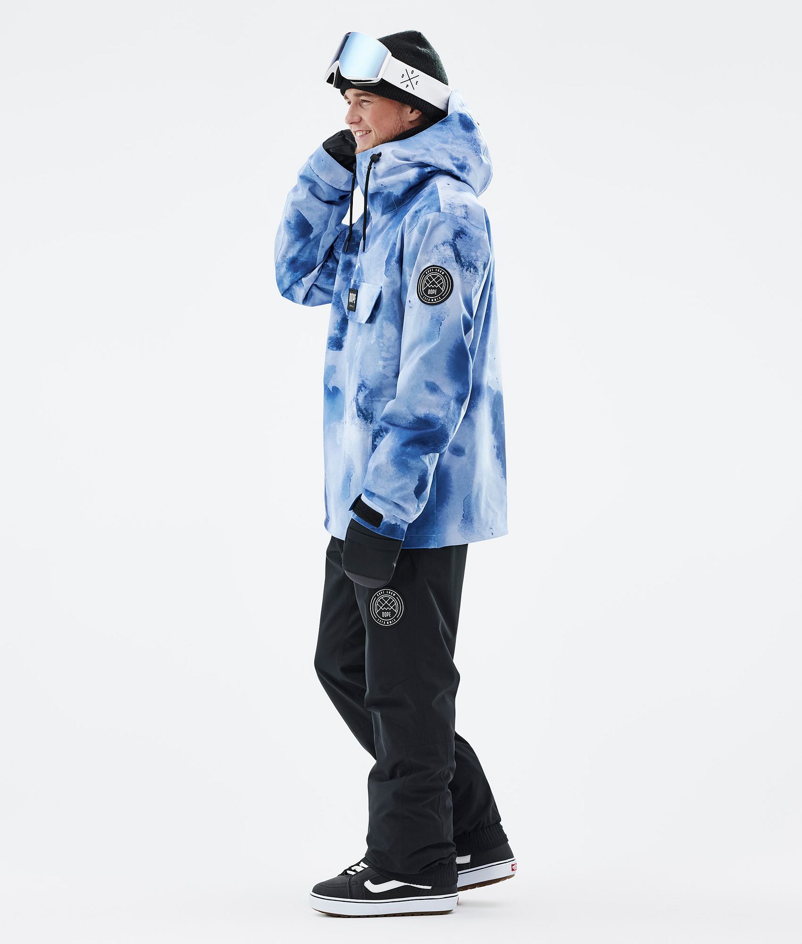 Dope Blizzard 2022 Snowboardjacka Herr Liquid Blue, Bild 4 av 9