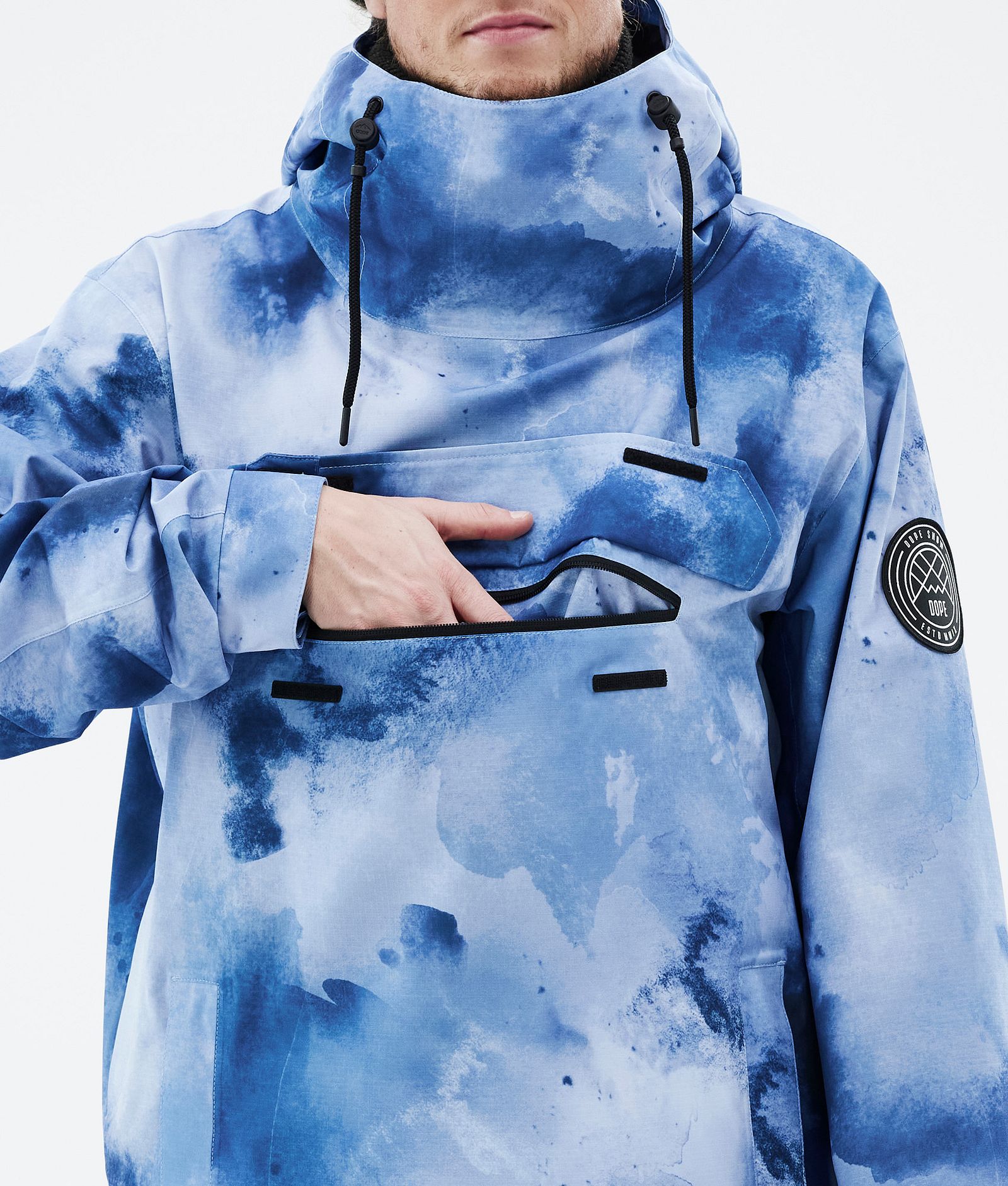 Dope Blizzard 2022 Snowboardjacka Herr Liquid Blue, Bild 9 av 9