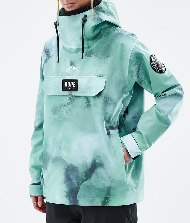 Dope Blizzard W 2022 Snowboardjacka Dam Liquid Green, Bild 8 av 9