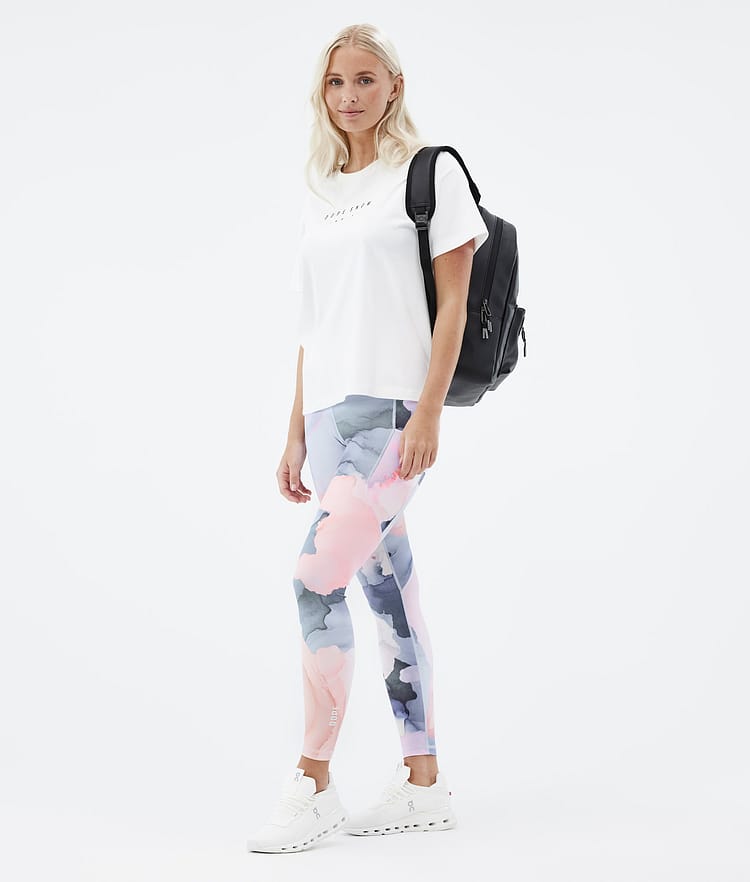 Dope Lofty Tech Leggings Dam Blot Peach, Bild 3 av 8