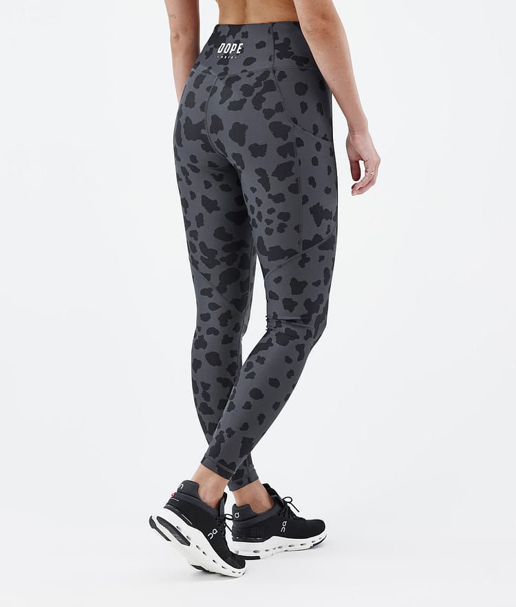 Dope Lofty Tech Leggings Dam Dots Phantom, Bild 2 av 8