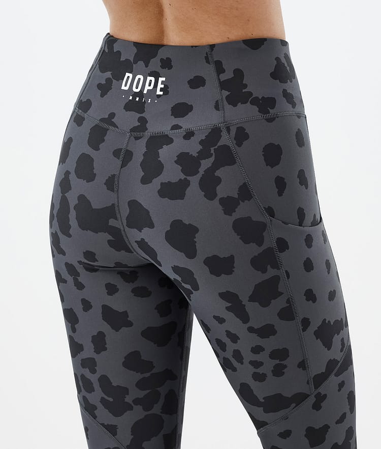 Dope Lofty Tech Leggings Dam Dots Phantom, Bild 7 av 8