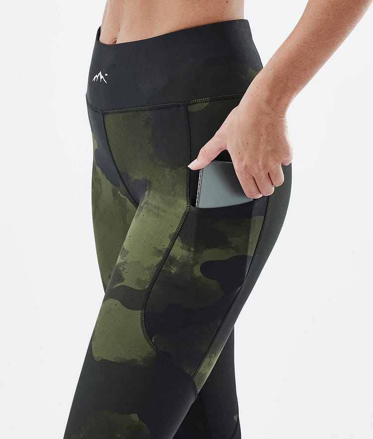 Dope Lofty Tech Leggings Dam Green Camo, Bild 5 av 8