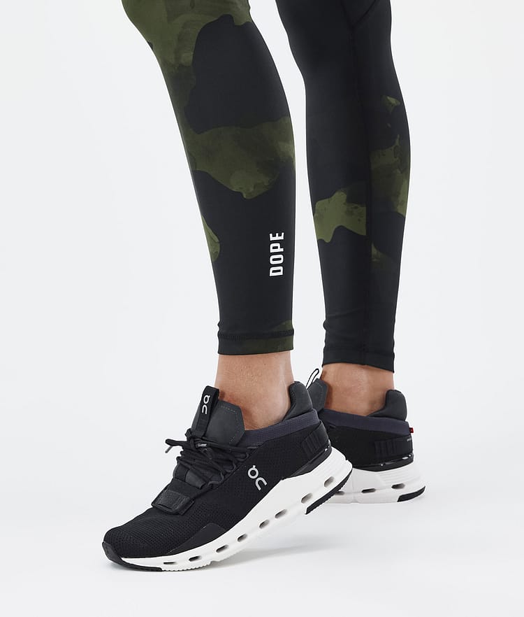 Dope Lofty Tech Leggings Dam Green Camo, Bild 8 av 8