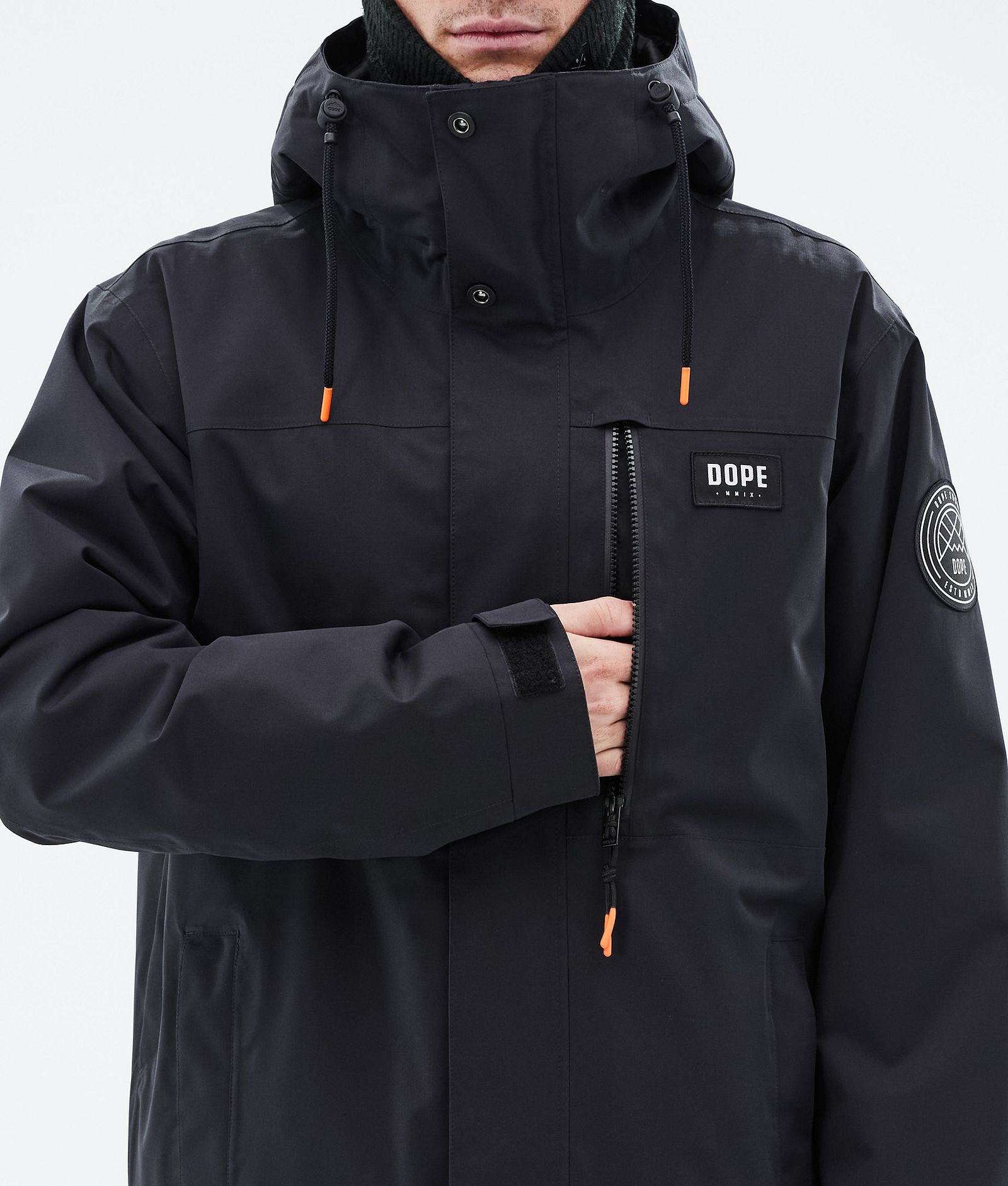 Dope Blizzard Full Zip Skidjacka Herr Black, Bild 8 av 9