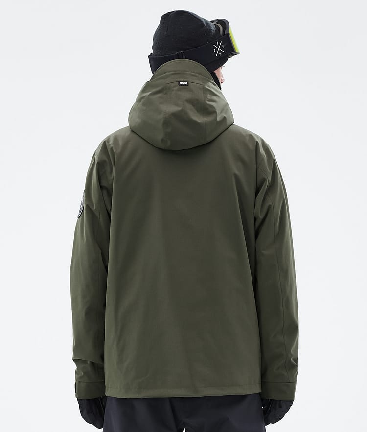 Dope Blizzard Full Zip Skidjacka Herr Olive Green, Bild 6 av 9