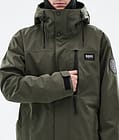 Dope Blizzard Full Zip Snowboardjacka Herr Olive Green, Bild 8 av 9