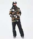 Dope Blizzard Full Zip Snowboardjacka Herr Shards Gold Green, Bild 2 av 9