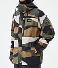 Dope Blizzard Full Zip Skidjacka Herr Shards Gold Green, Bild 7 av 9