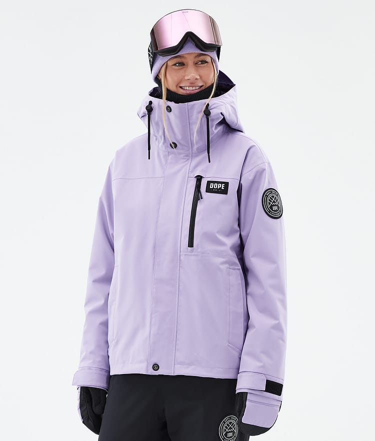 Dope Blizzard W Full Zip Snowboardjacka Dam Faded Violet, Bild 1 av 10