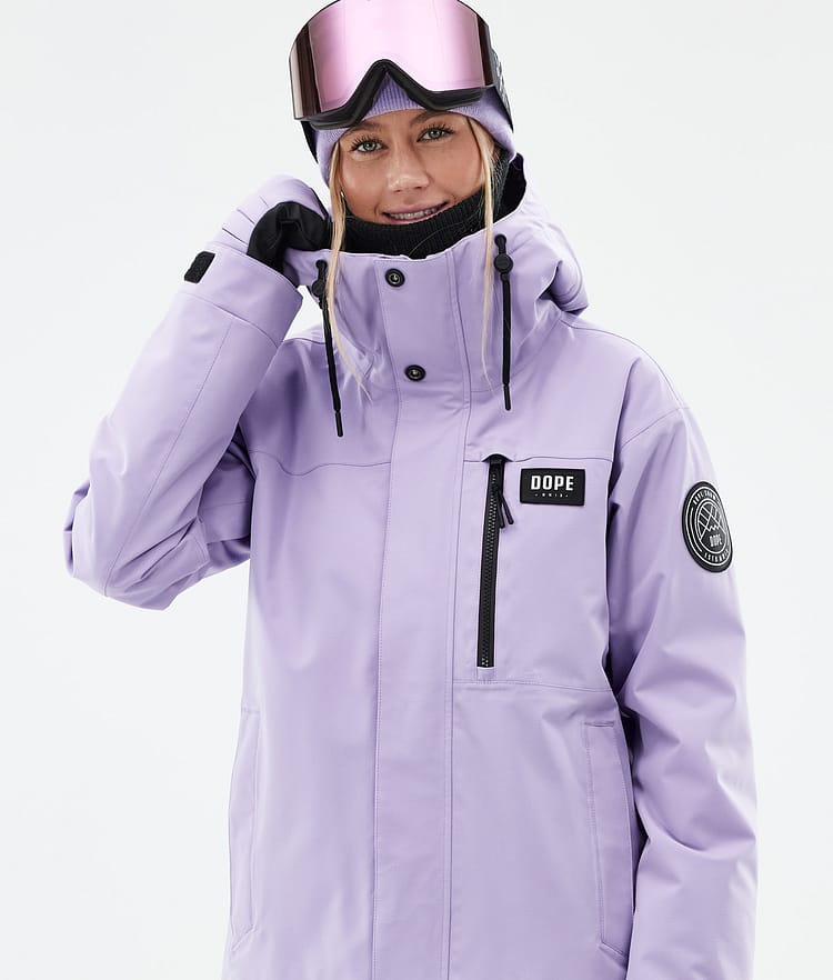 Dope Blizzard W Full Zip Snowboardjacka Dam Faded Violet, Bild 2 av 10