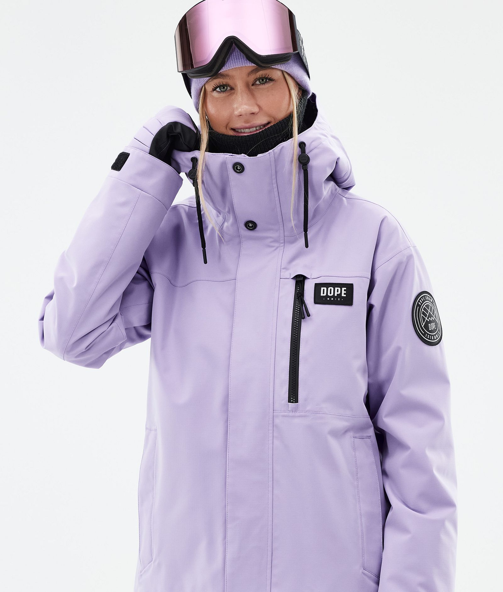 Dope Blizzard W Full Zip Snowboardjacka Dam Faded Violet, Bild 2 av 10