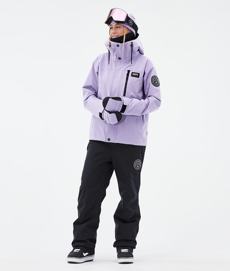 Dope Blizzard W Full Zip Snowboardjacka Dam Faded Violet, Bild 3 av 10