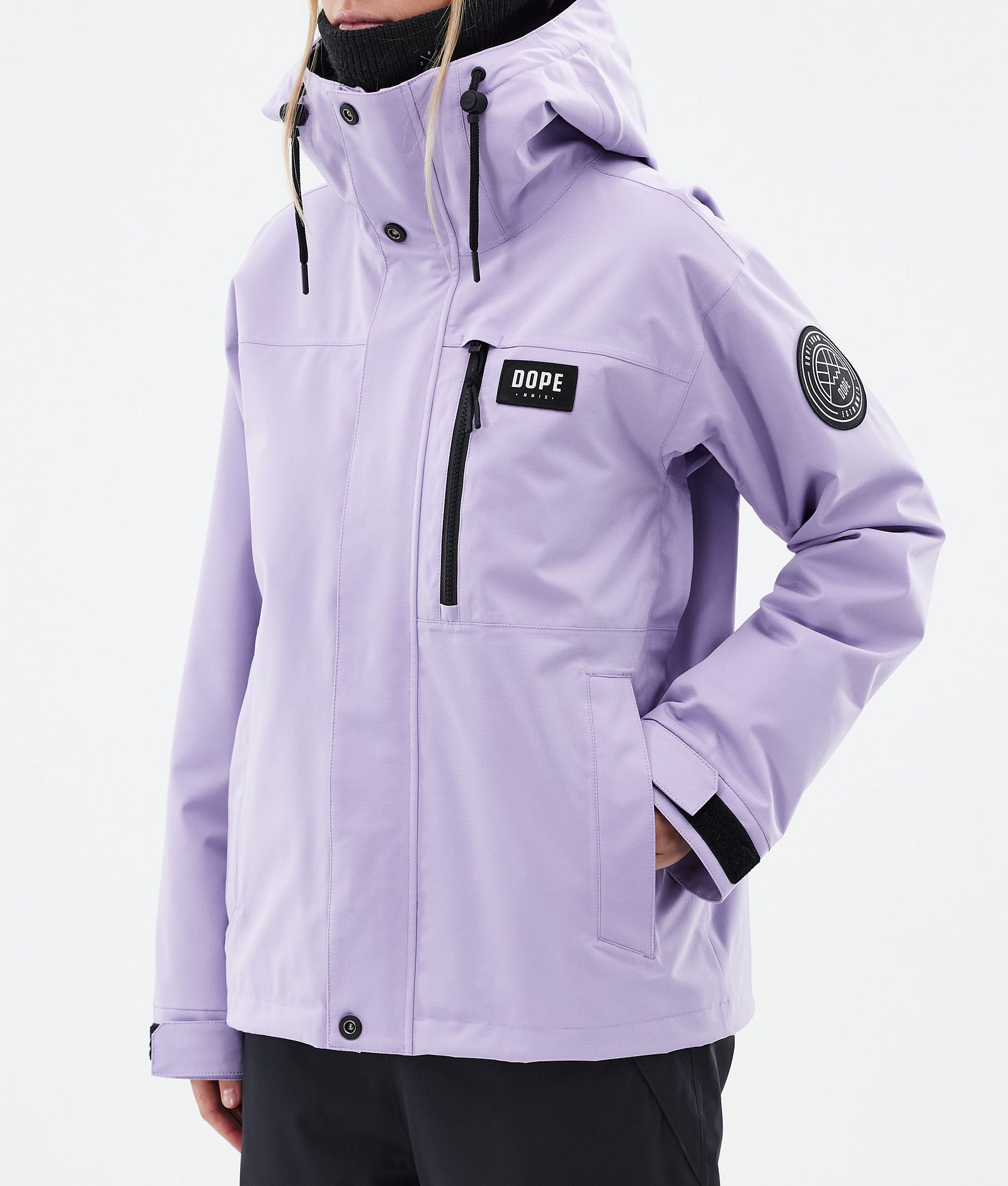 Dope Blizzard W Full Zip Snowboardjacka Dam Faded Violet, Bild 8 av 10