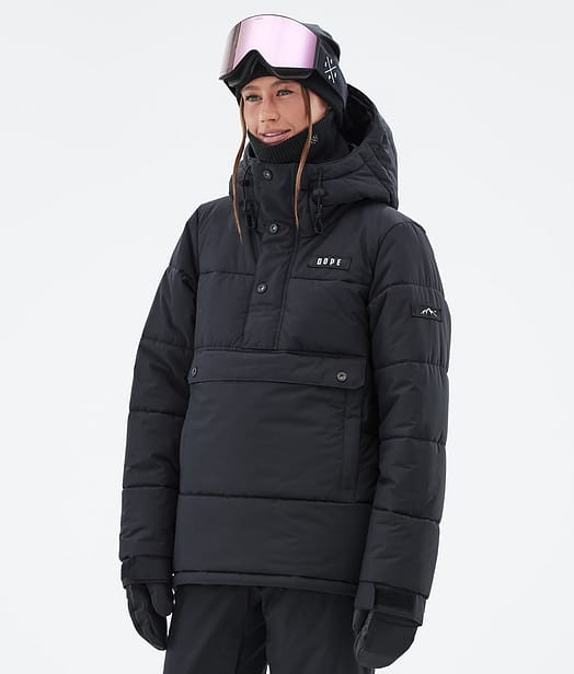 Dope Puffer W Snowboardjacka Dam Black