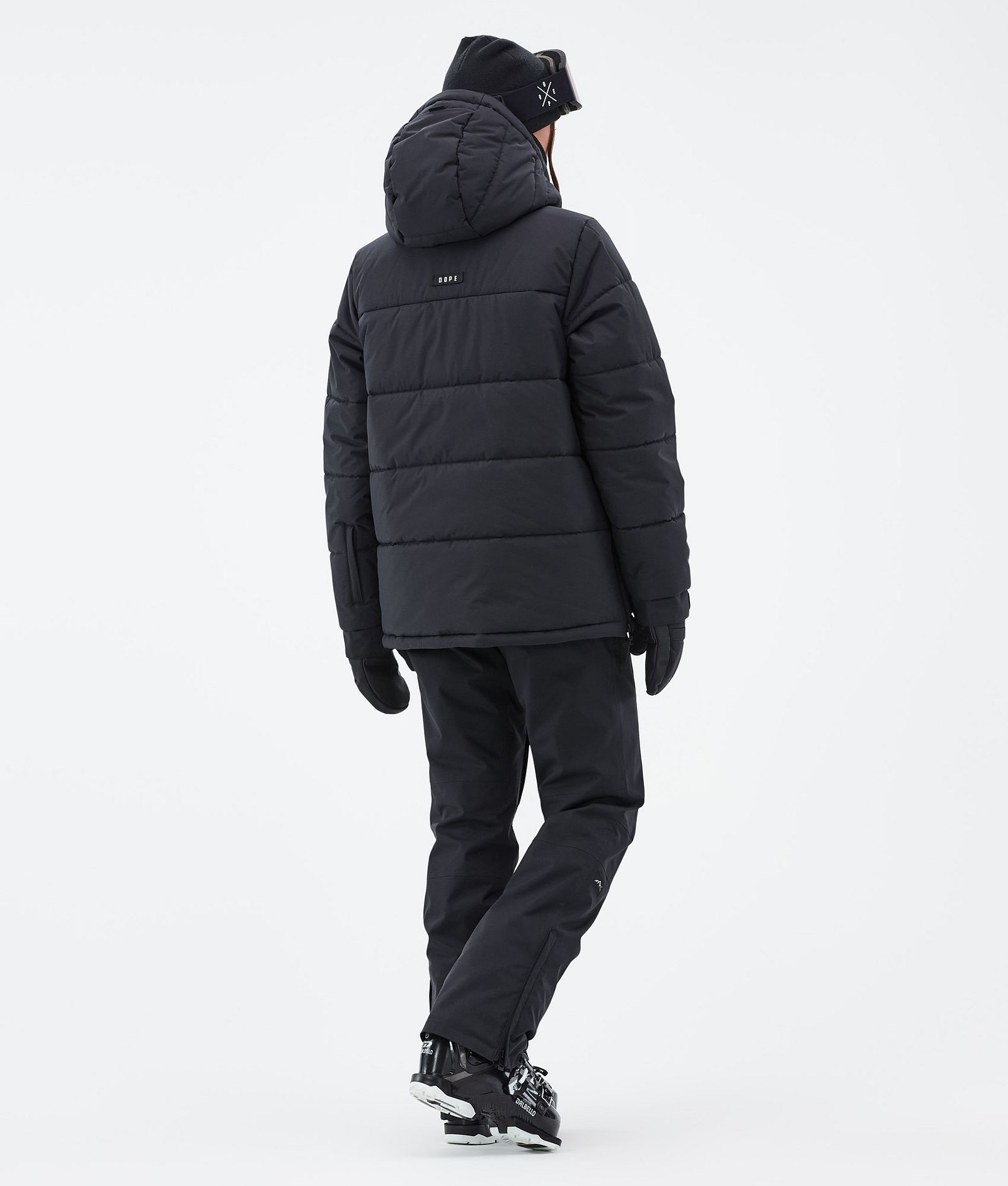 Dope Puffer W Skidjacka Dam Black, Bild 4 av 8