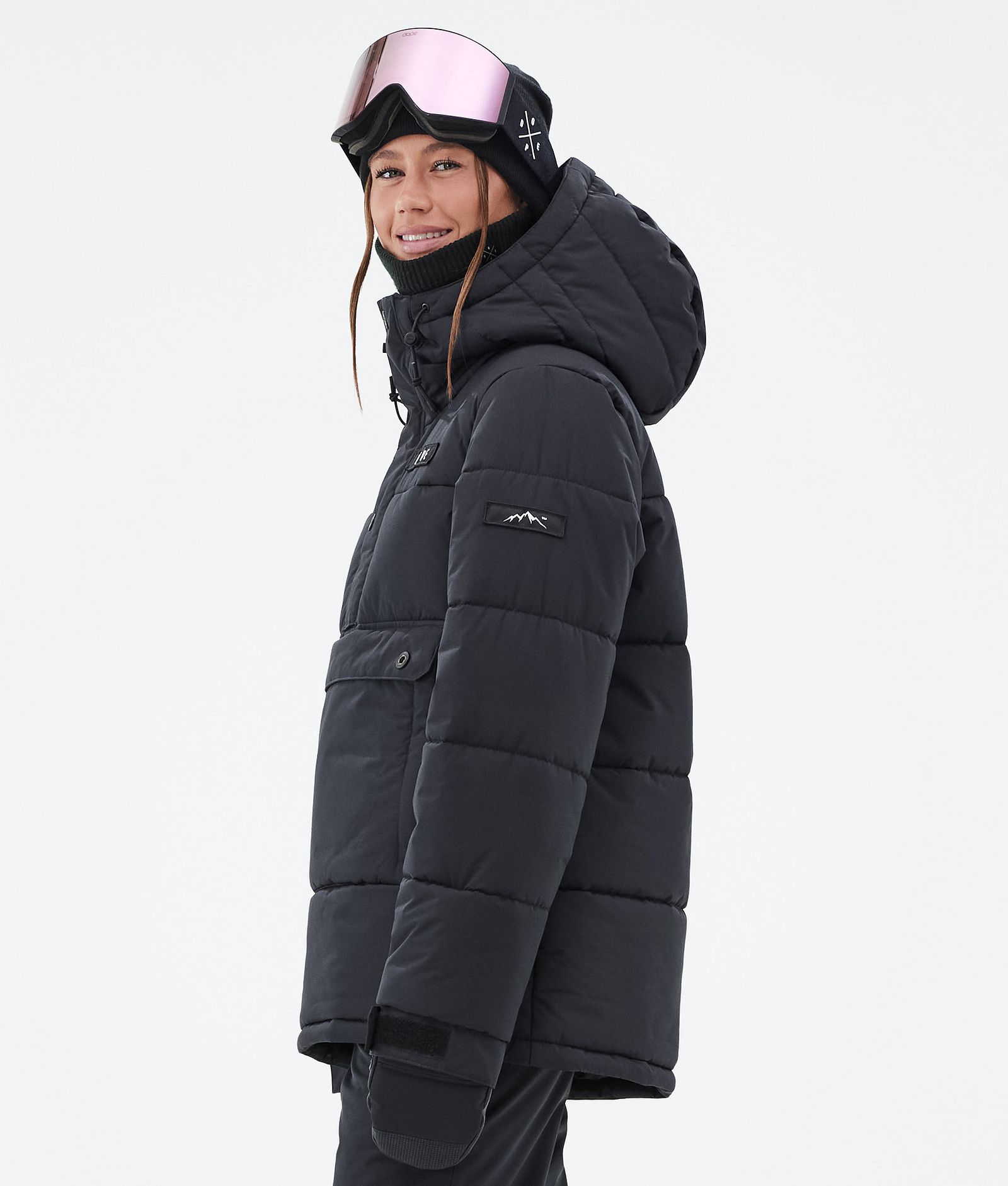 Dope Puffer W Skidjacka Dam Black, Bild 5 av 8