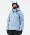 Dope Puffer W Snowboardjacka Dam Light Blue, Bild 1 av 8