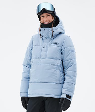 Dope Puffer W Snowboardjacka Light Blue