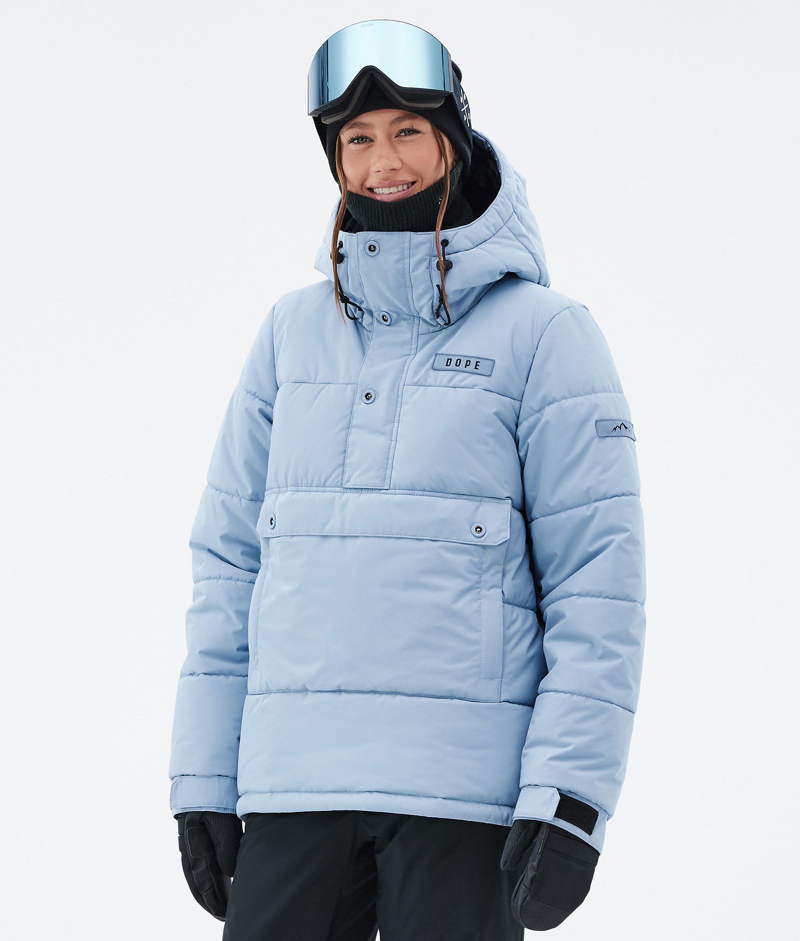 Dope Puffer W Snowboardjacka Dam Light Blue, Bild 1 av 8